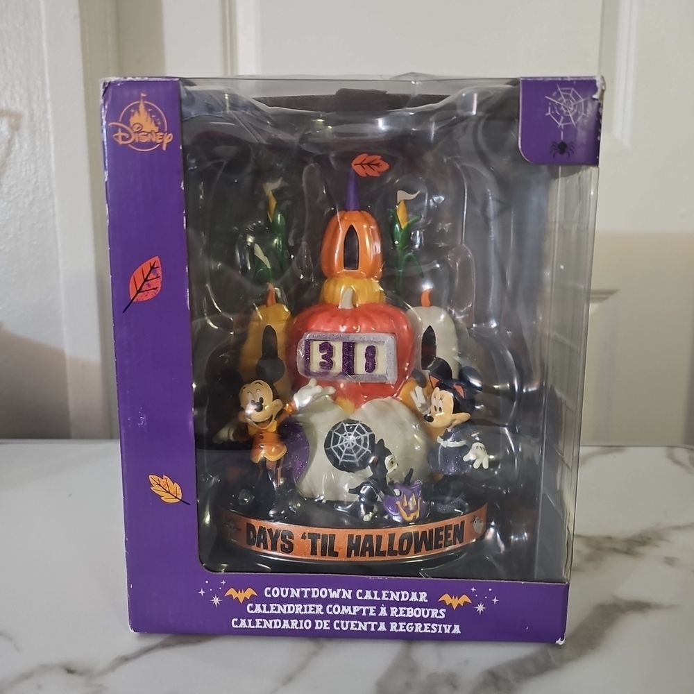 Disney Halloween Countdown Calendar - Purple and Orange